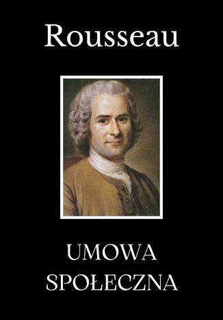 Umowa społeczna Jean-Jacques Rousseau - okladka książki