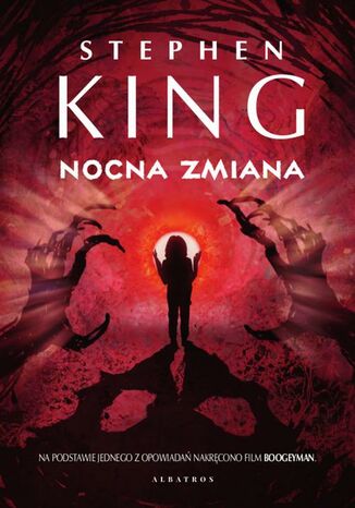 NOCNA ZMIANA Stephen King - okladka książki