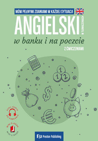 Angielski w tłumaczeniach. W banku i na poczcie Magdalena Filak, Filip Radej, Joanna Imiela - okladka książki