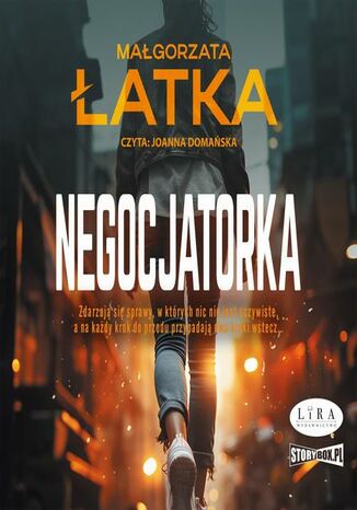 Negocjatorka Małgorzata Łatka - okladka książki