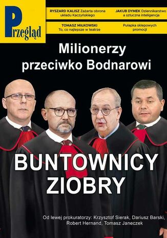 Przegląd. 4 Wojciech Kuczok, Roman Kurkiewicz, Agnieszka Wolny-Hamkało, Marek Czarkowski, Marcin Ogdowski, Andrzej Sikorski, Bohdan Piętka, Robert Walenciak, Jakub Dymek, Andrzej Werblan, Jerzy Domański, Paweł Dybicz, Kornel Wawrzyniak - okladka książki