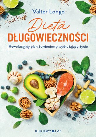 Dieta długowieczności Valter Longo - okladka książki