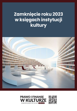 Zamknięcie roku 2023 w księgach instytucji kultury Katarzyna Trzpioła - okladka książki