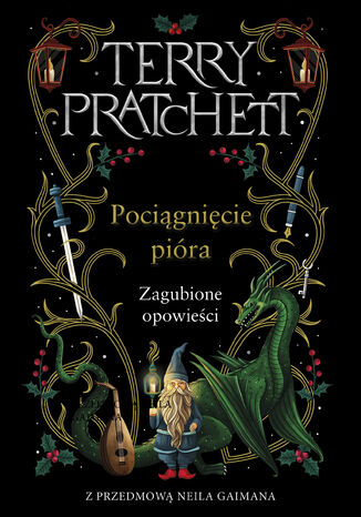 Pociągnięcie pióra. Zagubione opowiadania Terry Pratchett - okladka książki