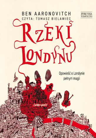 Rzeki Londynu Ben Aaronovitch - okladka książki