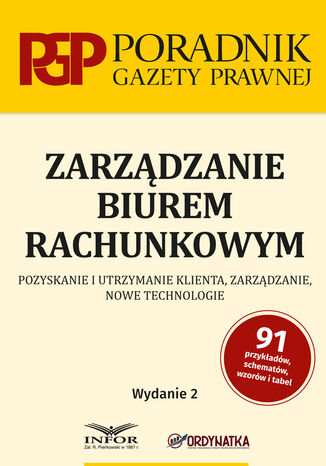 Zarządzanie biurem rachunkowym wydanie 2 Elżbieta Krywko - okladka książki