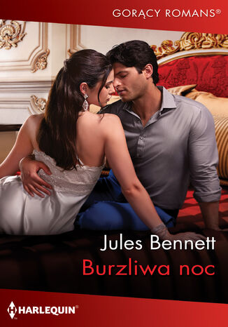 Burzliwa noc Jules Bennett - okladka książki