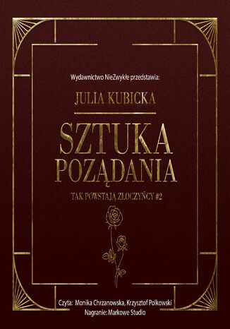 Sztuka pożądania Julia Kubicka - okladka książki