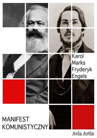 Manifest Komunistyczny Karol Marks, Fryderyk Engels - okladka książki