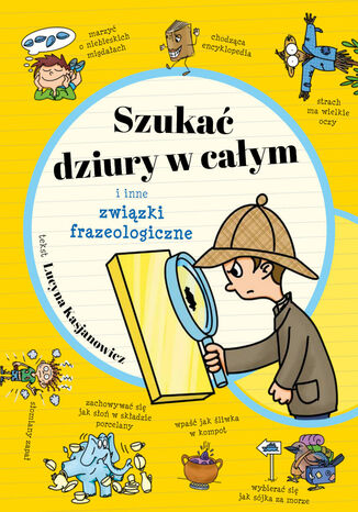 Szukać dziury w całym i inne związki frazeologiczne Lucyna Kasjanowicz - okladka książki