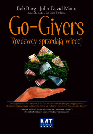 Go-Givers rozdawcy sprzedają więcej Bob Burg, John David Mann - okladka książki