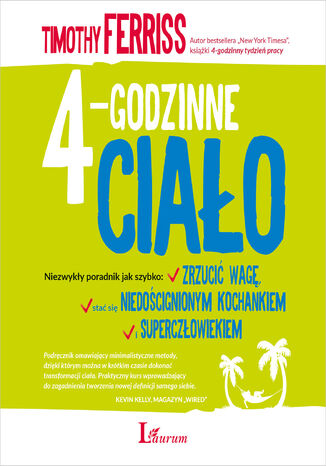 4-godzinne ciało Timothy Ferriss - okladka książki