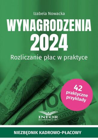 Wynagrodzenia 2024 Izabela Nowacka - okladka książki