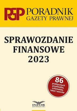 Sprawozdanie finansowe 2023 Praca zbiorowa - okladka książki