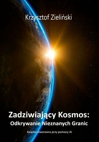 Zadziwiający Kosmos: Odkrywanie Nieznanych Granic Krzysztof Zieliński - okladka książki