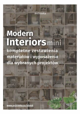 Modern Interiors mini Ewa Kielek - okladka książki