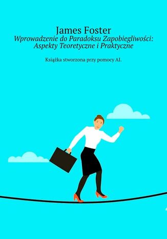 Wprowadzenie do Paradoksu Zapobiegliwości: Aspekty Teoretyczne i Praktyczne James Foster - okladka książki