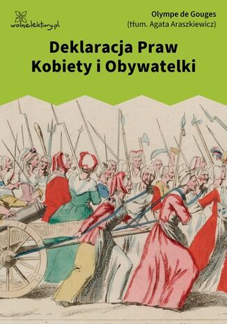 Deklaracja Praw Kobiety i Obywatelki Olympe de Gouges - okladka książki