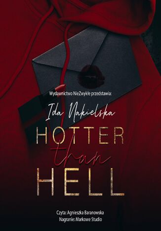 Hotter Than Hell Ida Nakielska - okladka książki