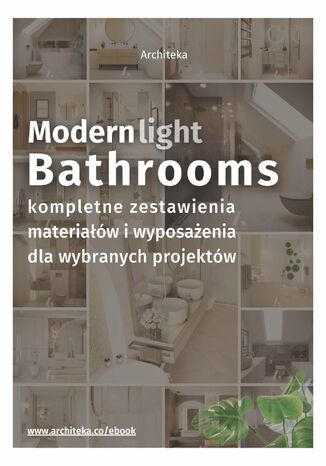 Modern Bathrooms Light Ewa Kielek - okladka książki