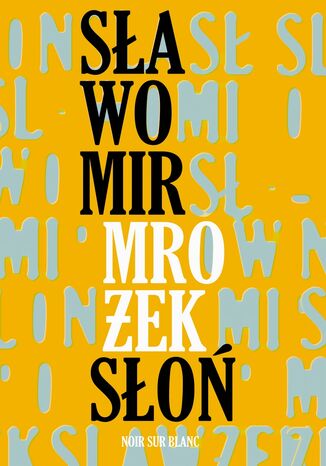 Słoń Sławomir Mrożek - okladka książki