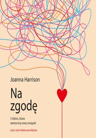 Na zgodę. Pięć kłótni, które wzmocnią wasz związek Joanna Harrison - okladka książki