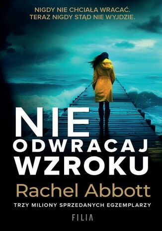 Nie odwracaj wzroku Rachel Abbott - okladka książki