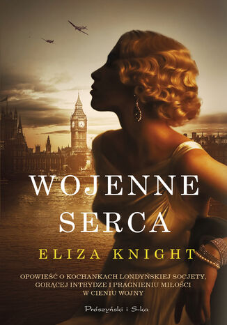 Wojenne serca Eliza Knight - okladka książki