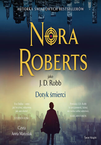 Dotyk śmierci Nora Roberts - okladka książki