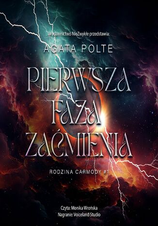 Pierwsza faza zaćmienia Agata Polte - okladka książki