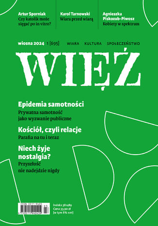 Więź 1/2024 Praca zbiorowa - okladka książki