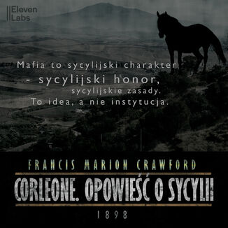 CORLEONE: Opowieść o Sycylii. TRYLOGIA [1898] Francis Marion Crawford - okladka książki