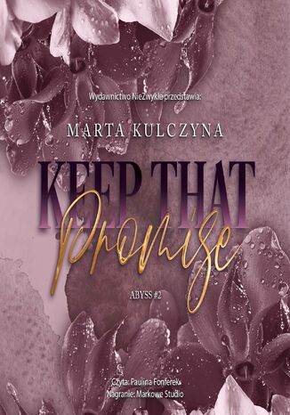 Keep That Promise Marta Kulczyna - okladka książki