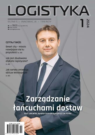 Czasopismo Logistyka 1/2024 Praca zbiorowa - okladka książki