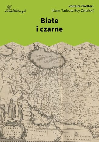 Białe i czarne Voltaire (Wolter) - okladka książki