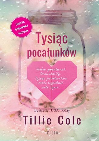 Tysiąc pocałunków Tillie Cole - okladka książki