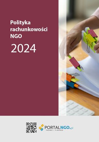 Polityka rachunkowości NGO 2024 dr Katarzyna Trzpioła - okladka książki