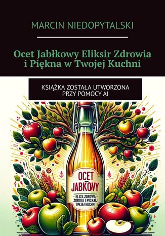 Ocet Jabłkowy Eliksir Zdrowia i Piękna w Twojej Kuchni Marcin Niedopytalski - okladka książki