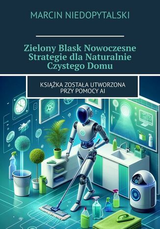 Zielony Blask Nowoczesne Strategie dla Naturalnie Czystego Domu Marcin Niedopytalski - okladka książki