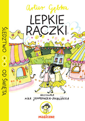 Lepkie rączki Artur Gębka - okladka książki