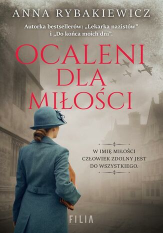 Ocaleni dla miłości Anna Rybakiewicz - okladka książki