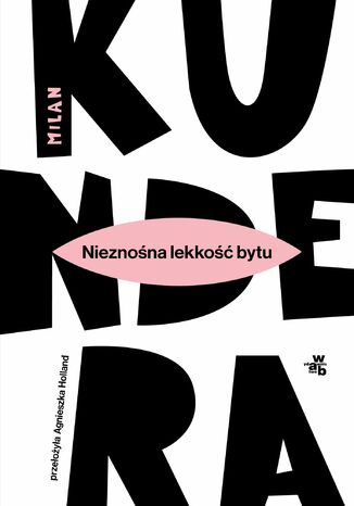 Nieznośna lekkość bytu Milan Kundera - okladka książki