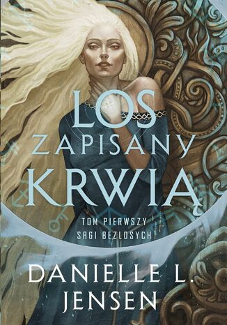 Los zapisany krwią Danielle L. Jensen - okladka książki