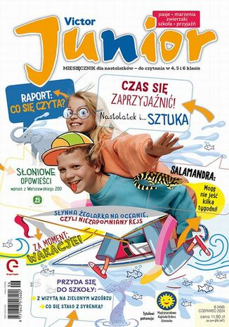 Victor Junior 6/2024 Ewa Mackiewicz - okladka książki