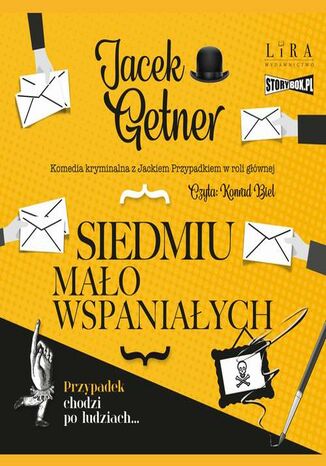 Siedmiu mało wspaniałych Jacek Getner - okladka książki