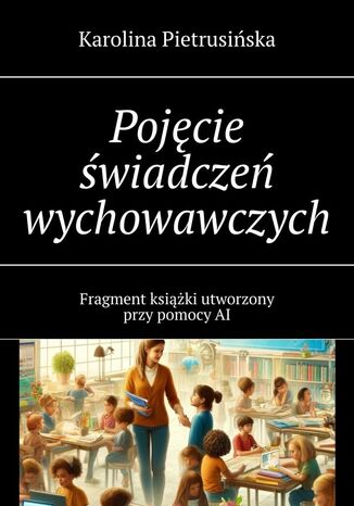 Pojęcie świadczeń wychowawczych Karolina Pietrusińska - okladka książki