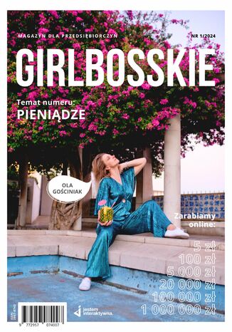Magazyn Girlbosskie Ola Gościniak - okladka książki