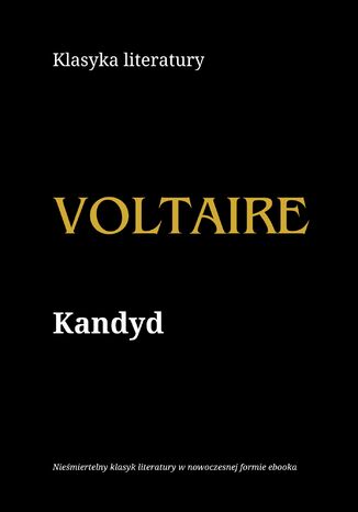 Kandyd Voltaire - okladka książki