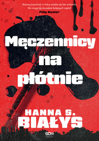 Męczennicy na płótnie Hanna Szczukowska-Białys - okladka książki