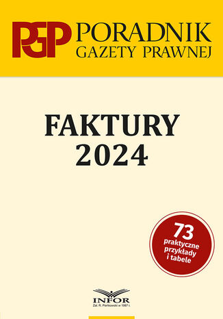 Faktury 2024 praca zbiorowa - okladka książki